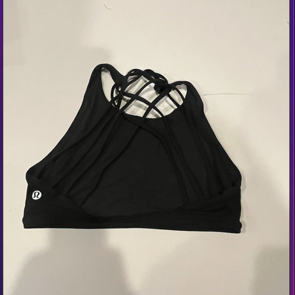 Lululemon Free To Be Bra *Wild High Neck